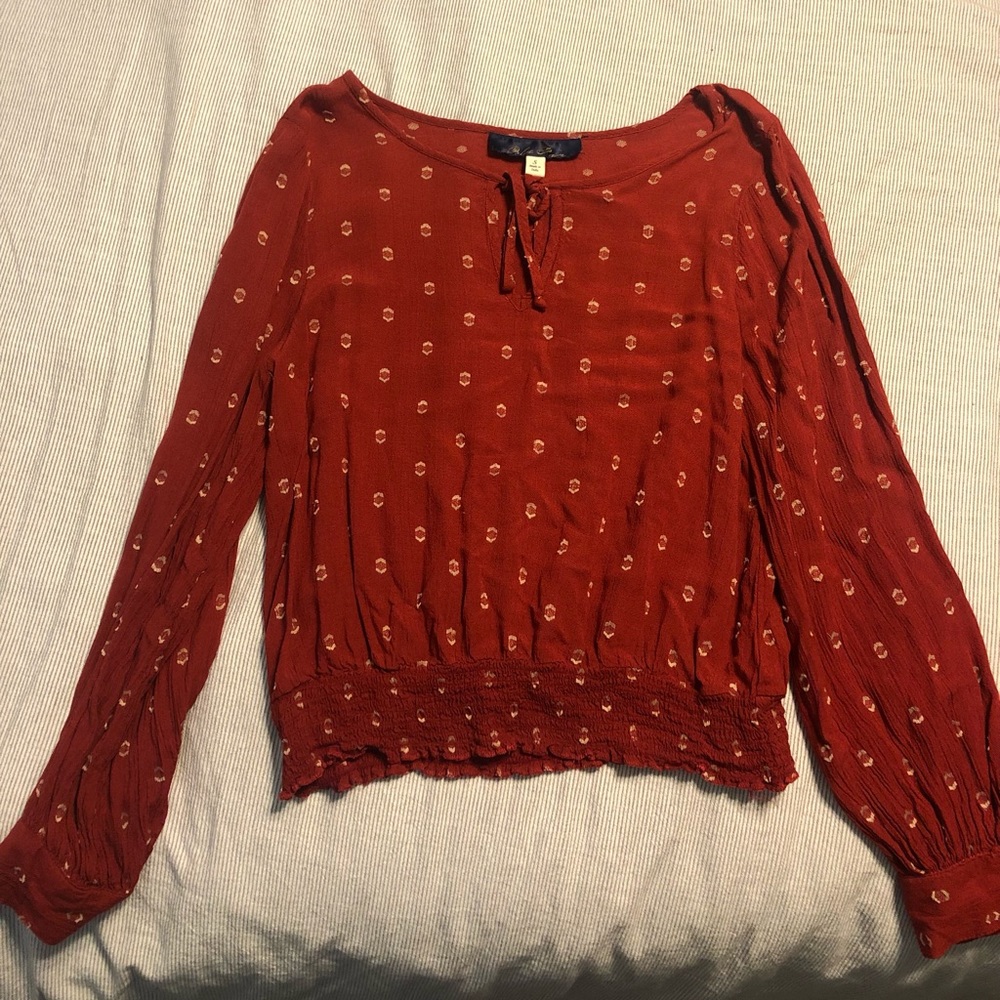 Rust Colored Women’s Blouse